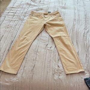 AG Adriano Goldschmied Men's Slim Straight Jeans in Khaki 32x32